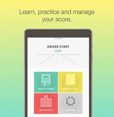 UT Driver Permit DMV test Prep android App screenshot 0